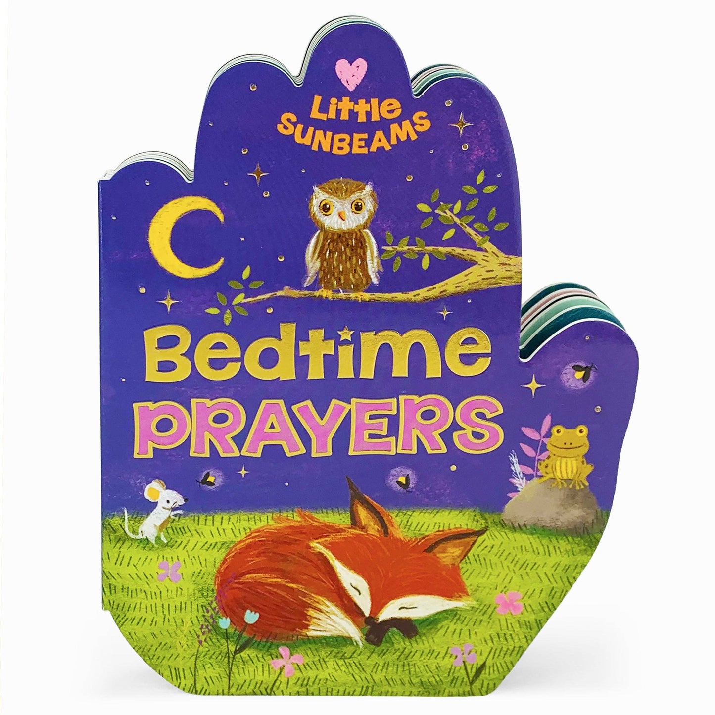 Bedtime Prayers Shaped Praying Hands Religious Board Book