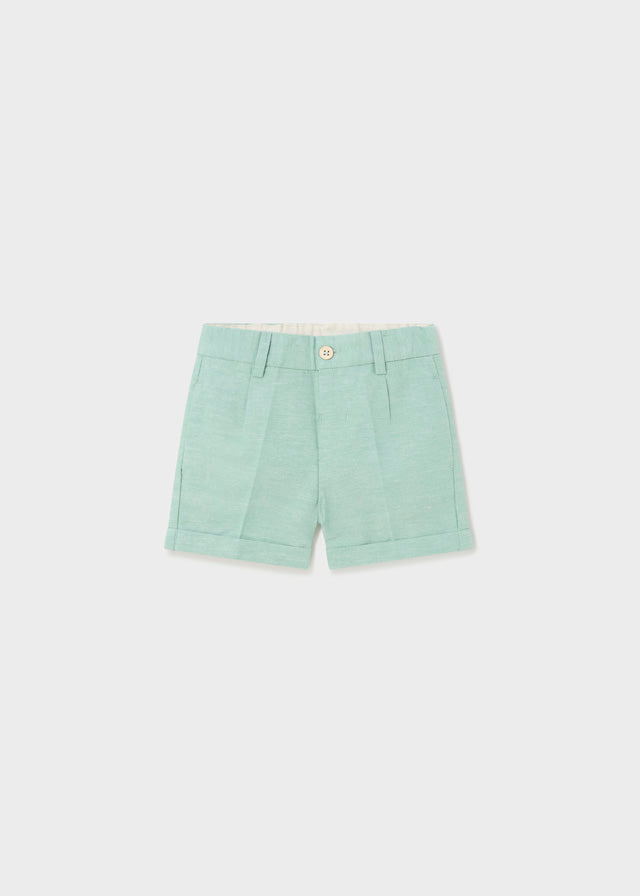 Linen Dressy Shorts - Navy or Eucalyptus
