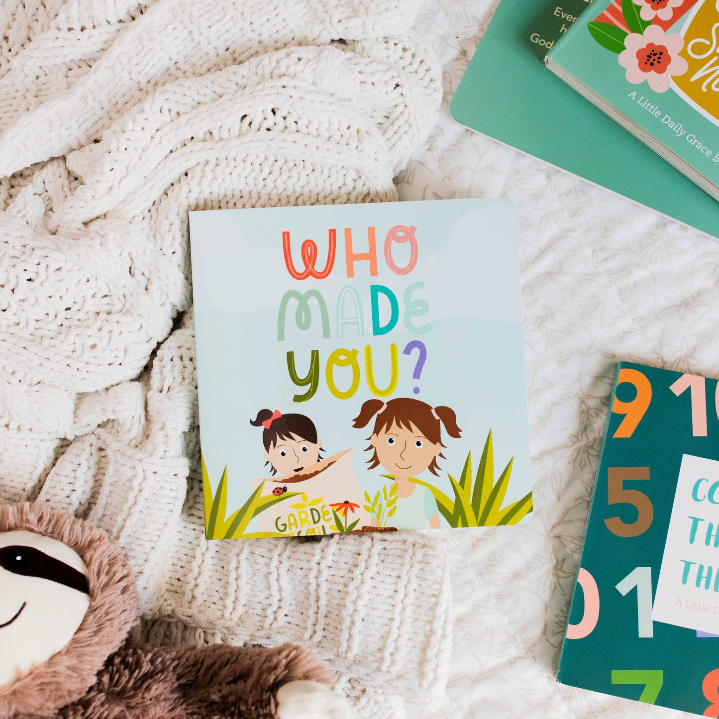 The Daily Grace Co. Who Made You? Board Book