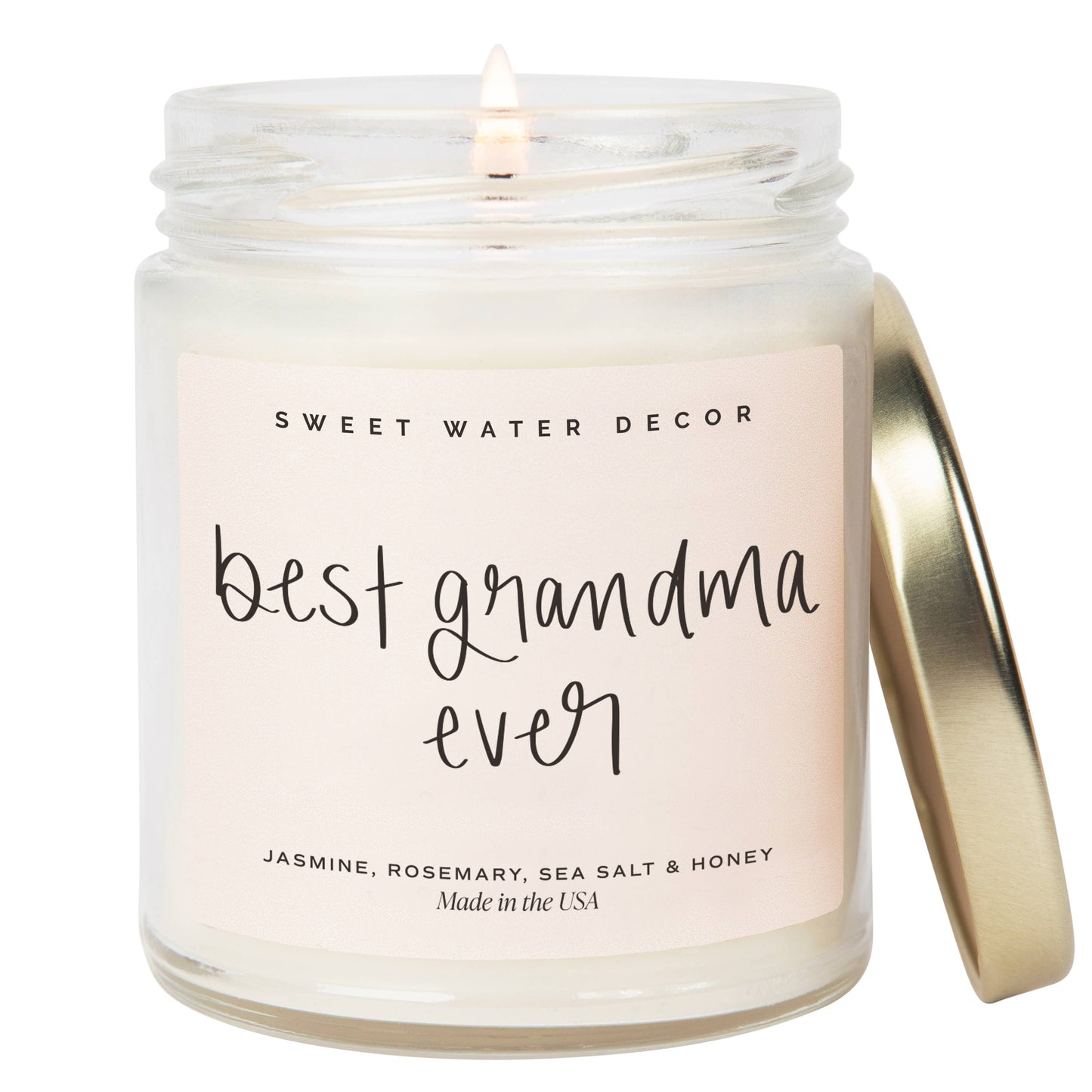 Best Grandma Ever 9 oz Soy Candle - Home Decor & Gifts