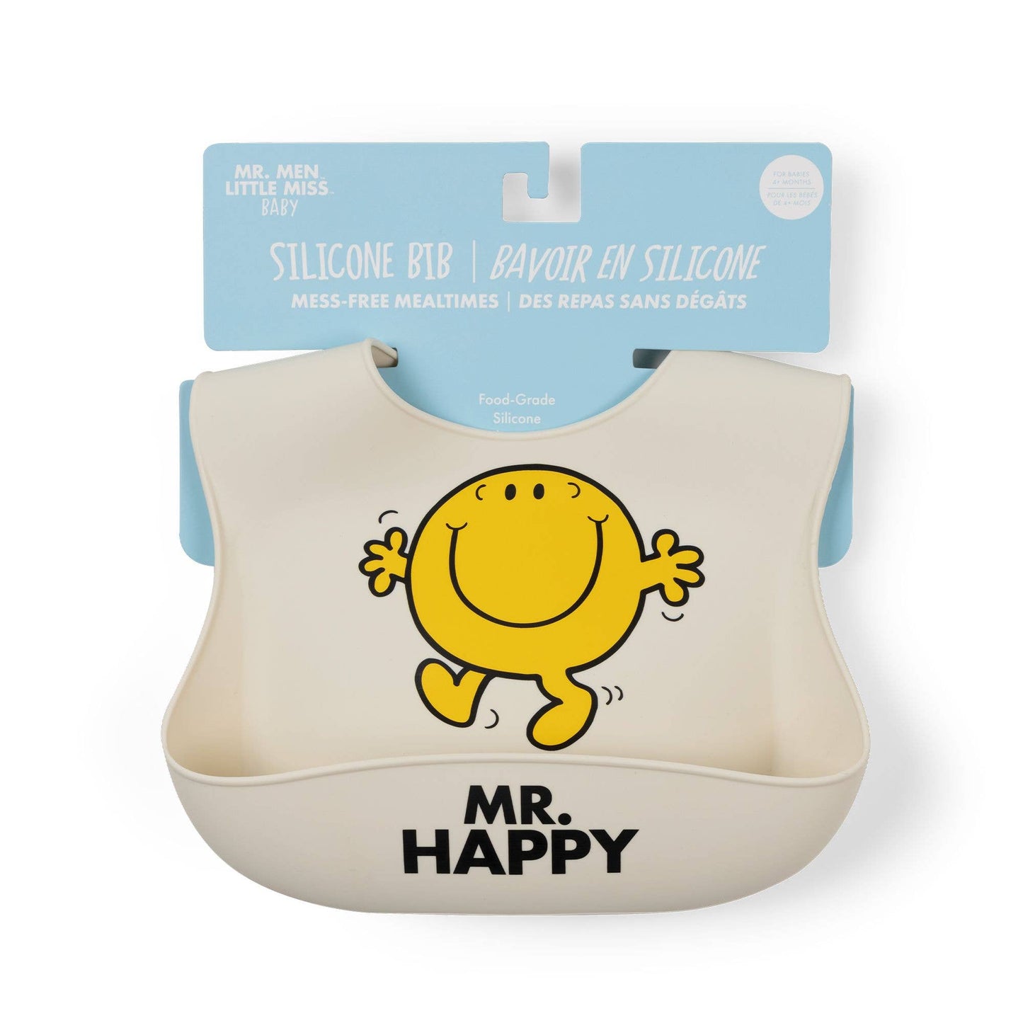 Silicone Bib Mr. Happy