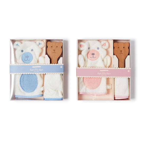 Cupcakes & Cartwheels Bath Time Bear Gift Set