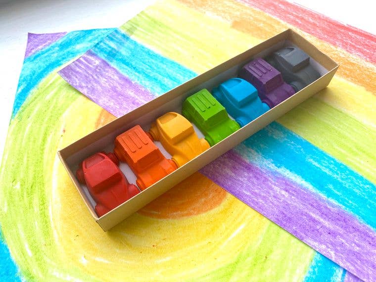 Car Crayons Gift Box