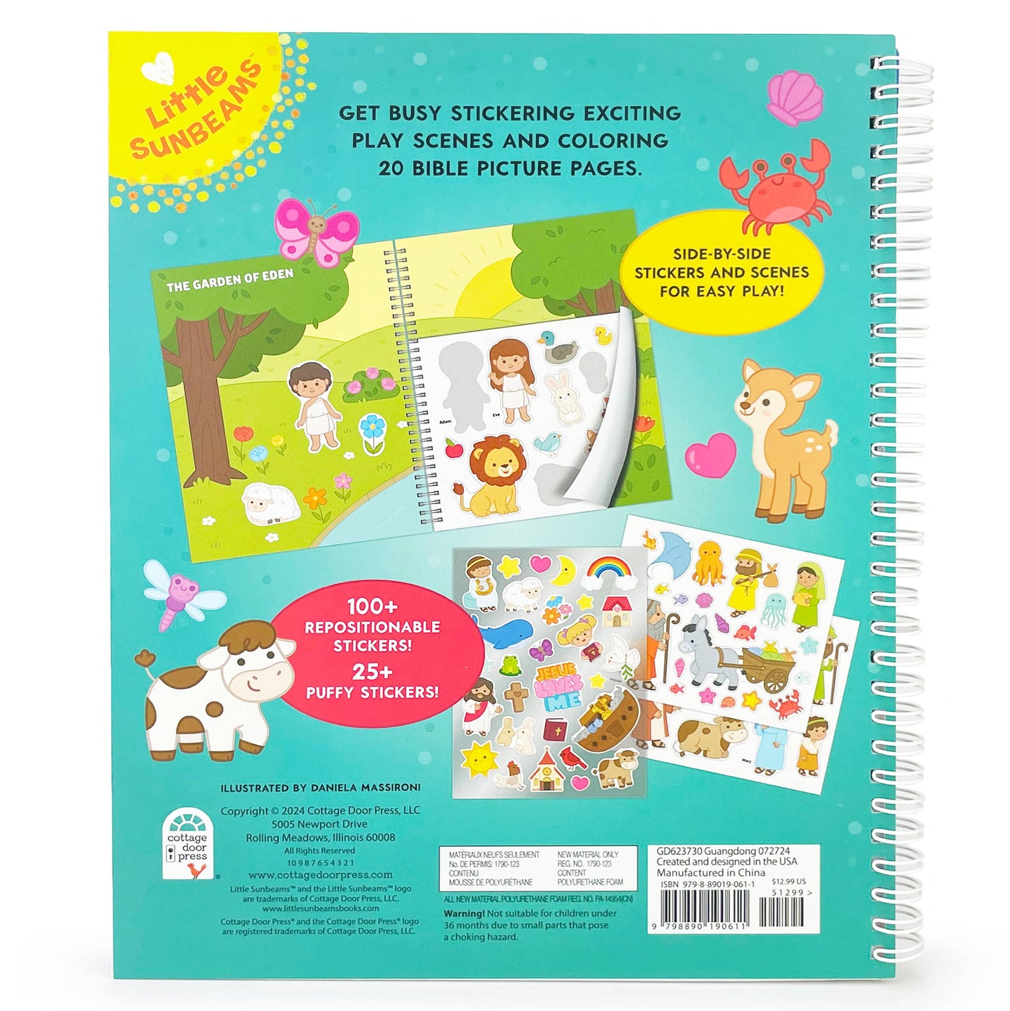 Bible Sticker Jesus Activity Book