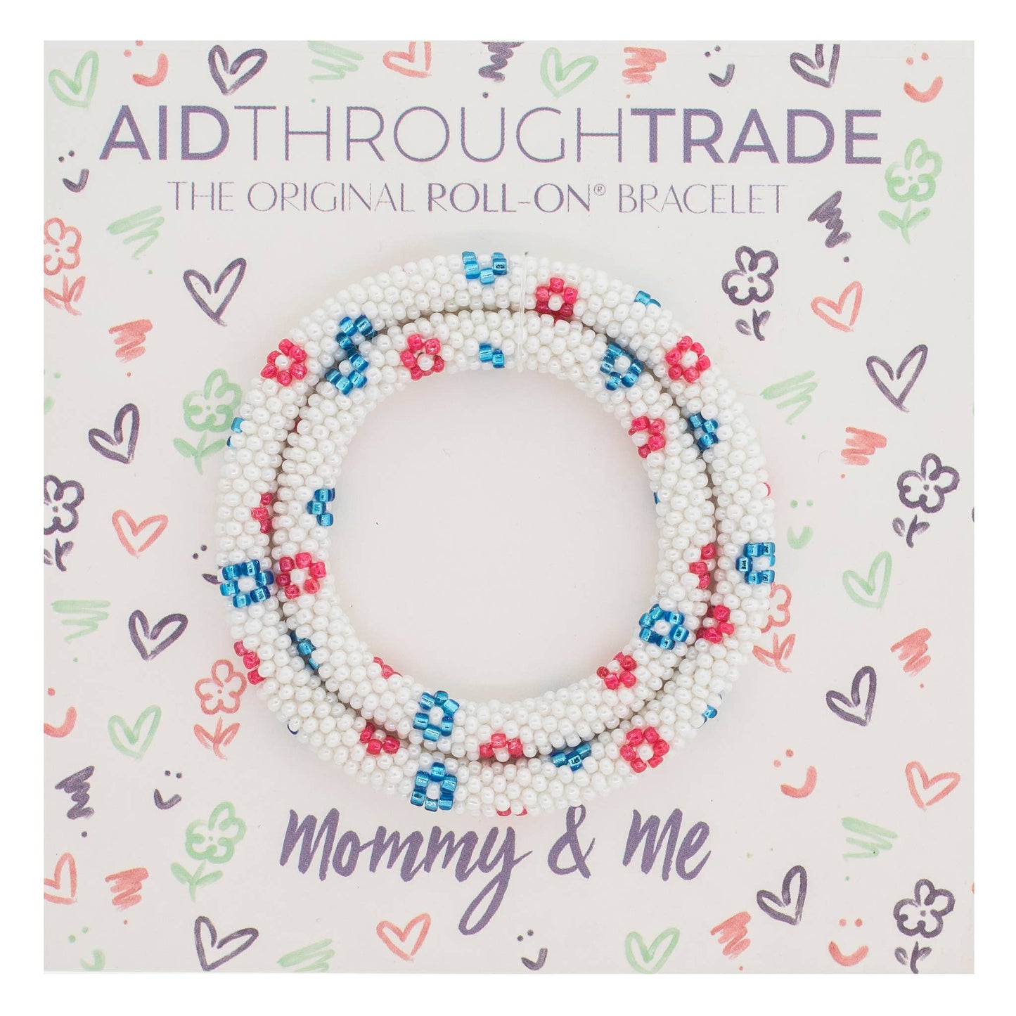 Mommy & Me Roll-On® Bracelets-Firecracker