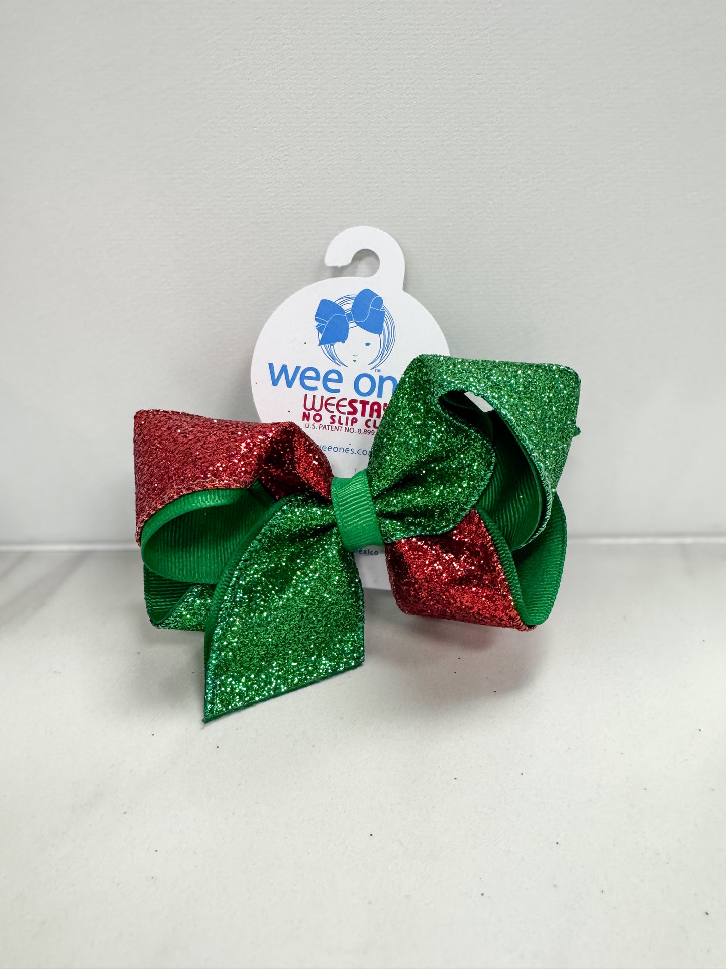 Wee Ones Christmas Glitter Bow