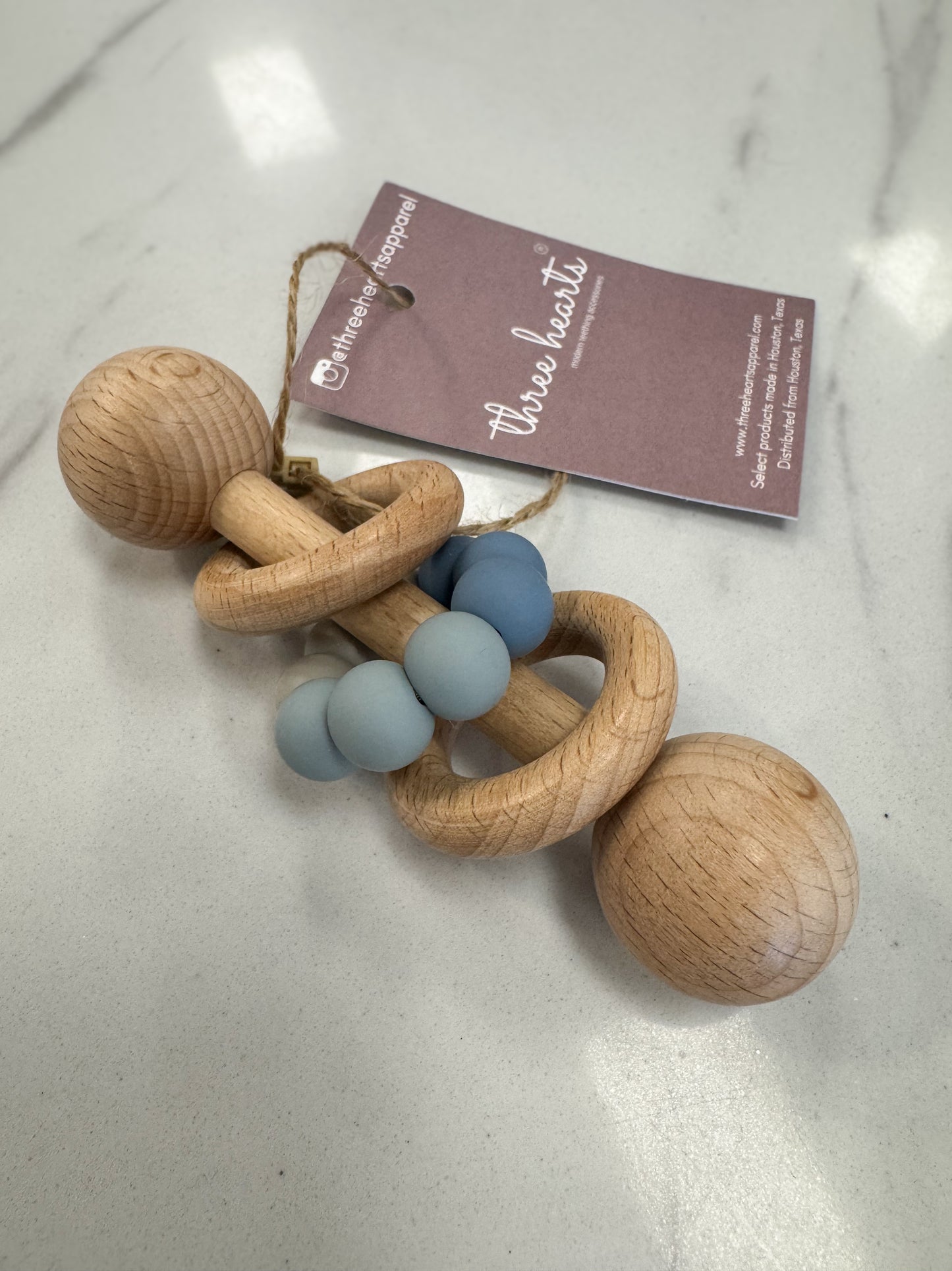 Blubelle Teething Rattle