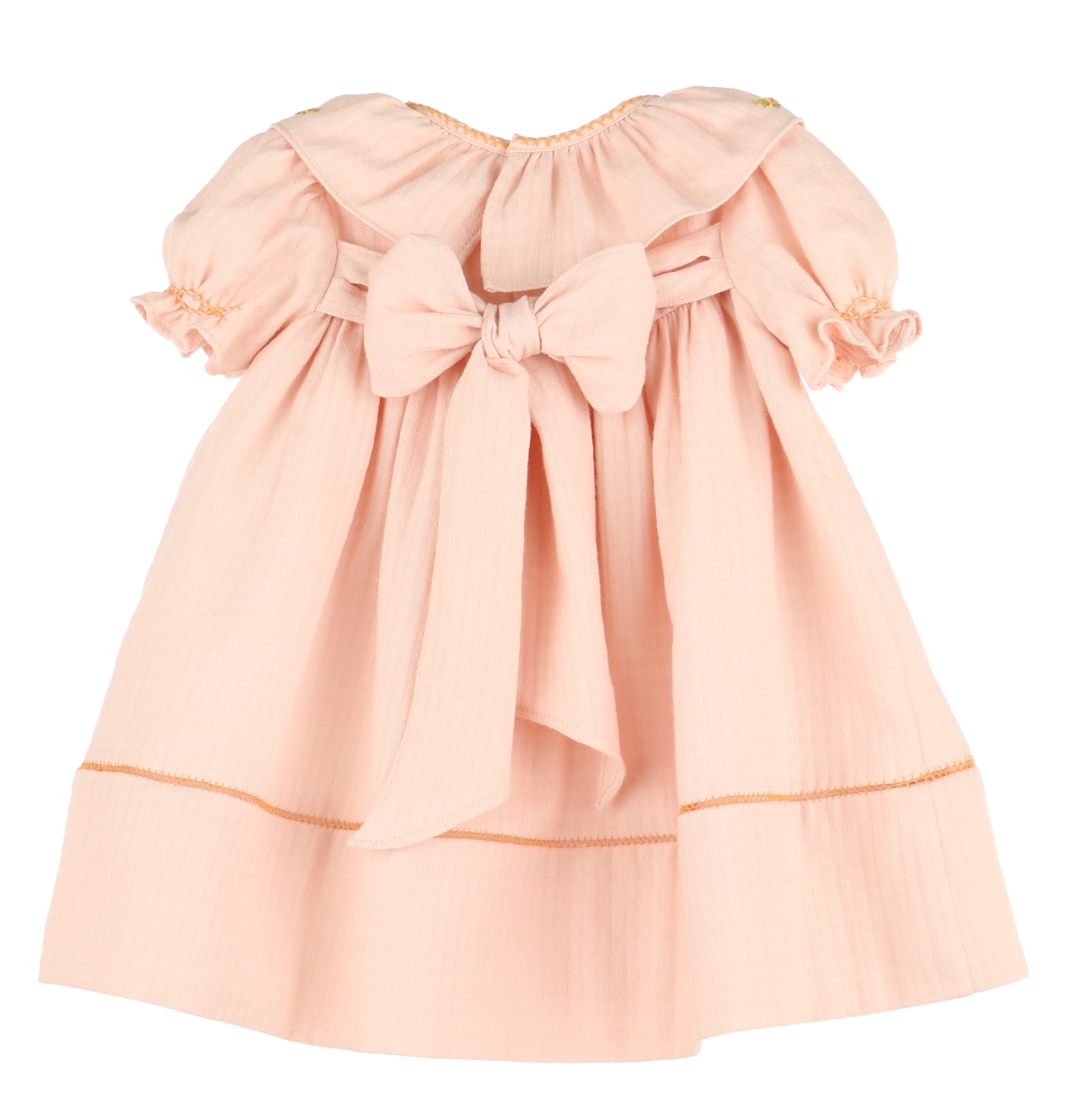 Sophie & Lucas-Pumpkin Ruffle Dress