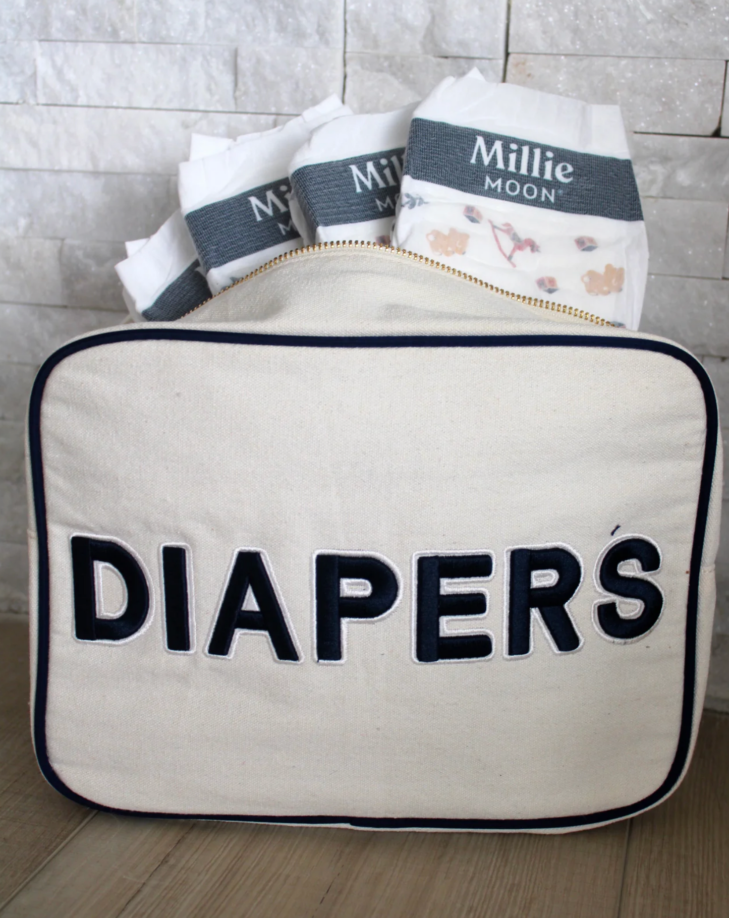 Diapers Bag XL - Pink or Navy