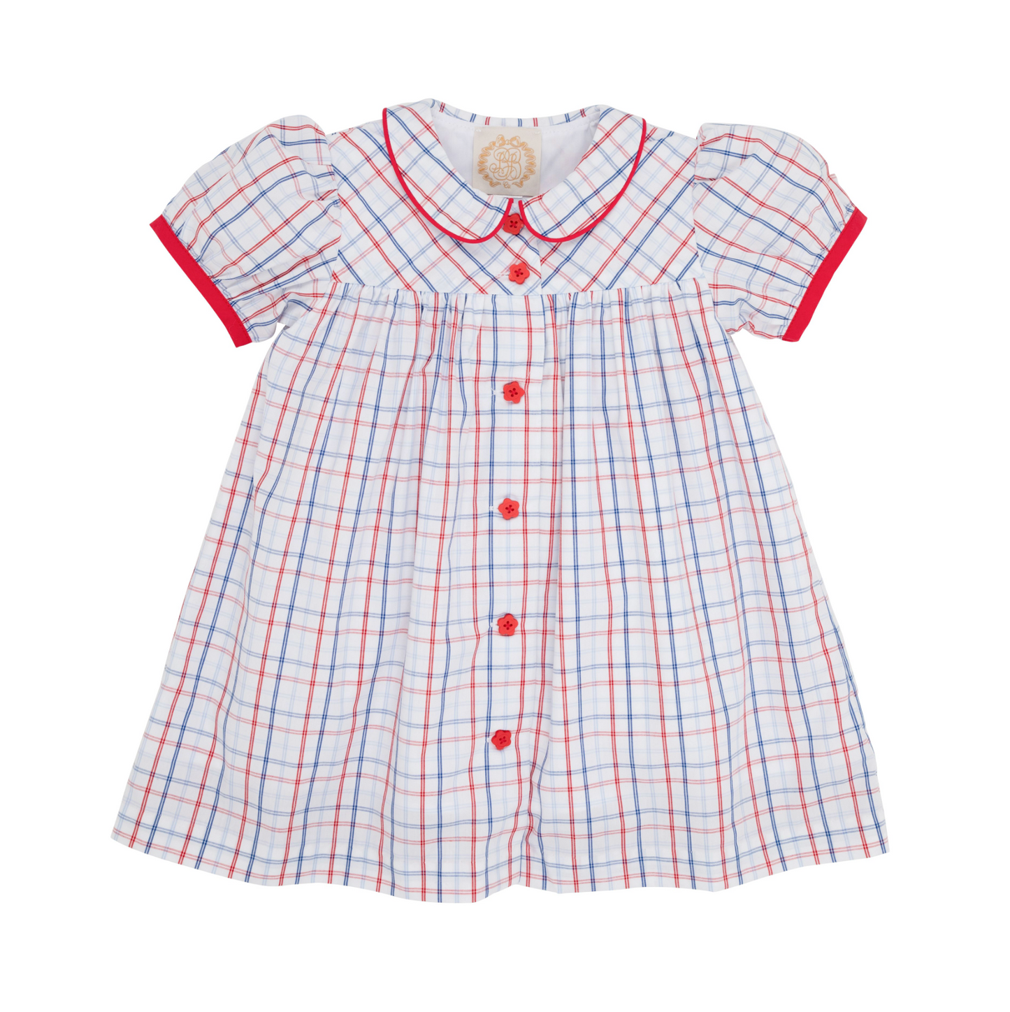 Tabitha's Teacher's Pet Dress - Whitehall Windowpane