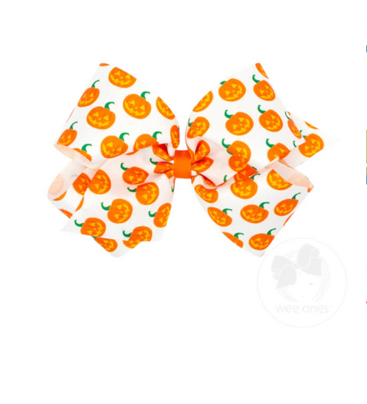 King Pumpkin Bow