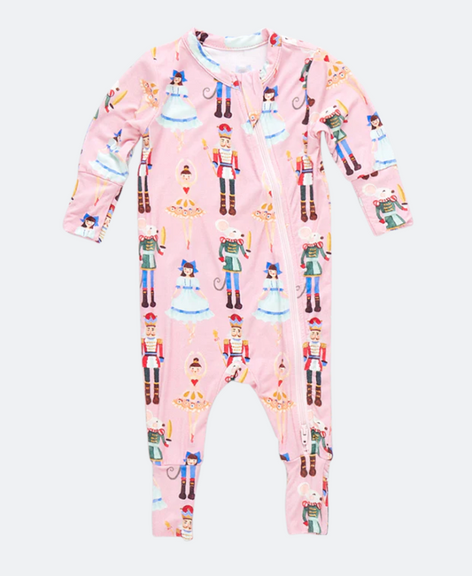 Baby Bamboo Romper- Toy Nutcracker