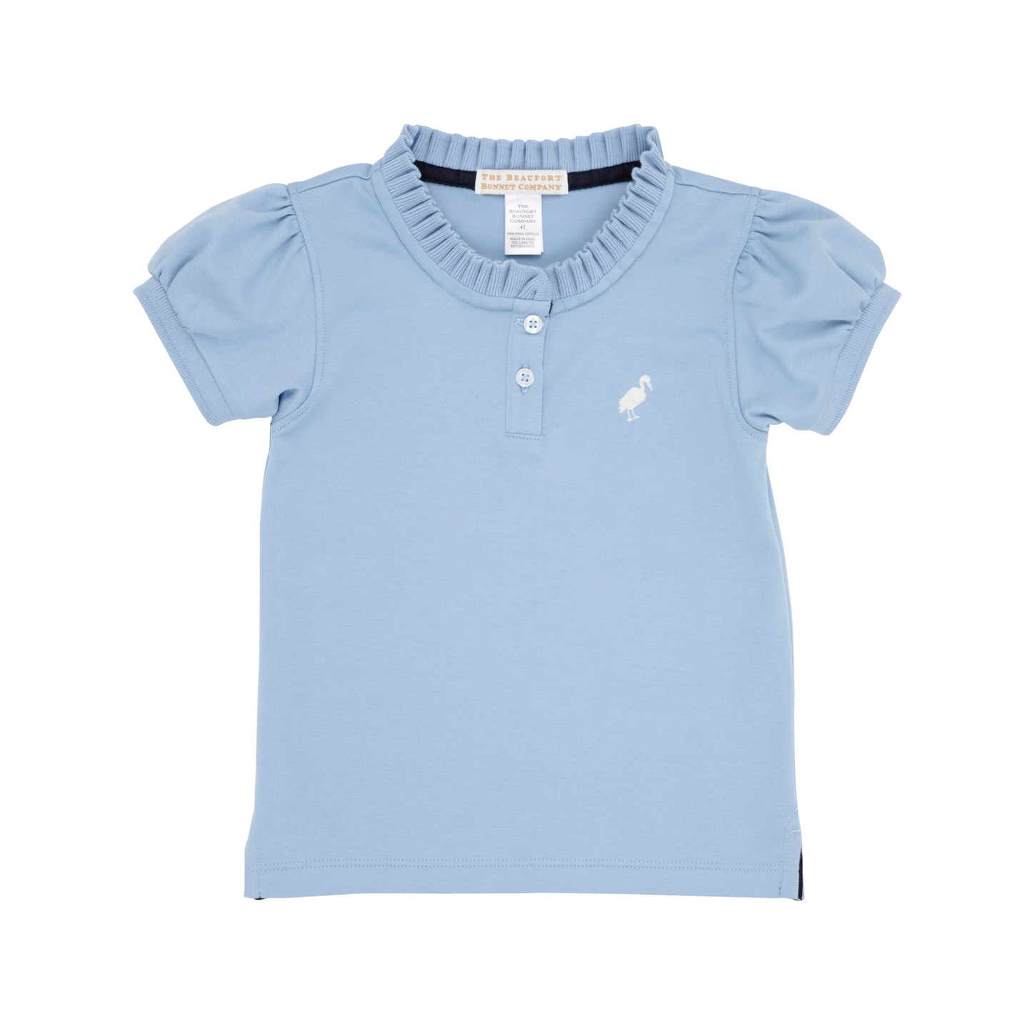 Little Miss Prim and Proper Polo - Barrington Blue