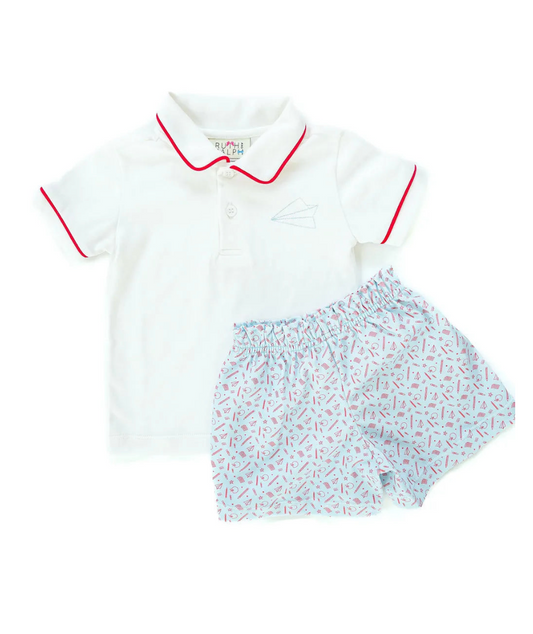 Back to School Shep Polo Set