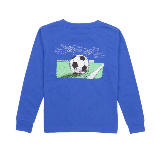 Properly Tied Boys Soccer Long Sleeve