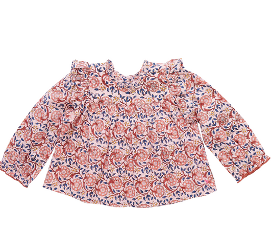 Pink Blossom Kalani Top