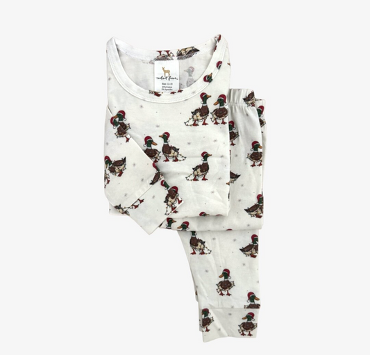 Duck the Halls Long Sleeve Pajama Set