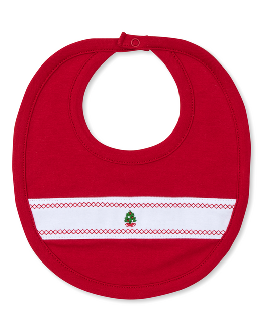 Kissy Kissy Red Christmas Bib