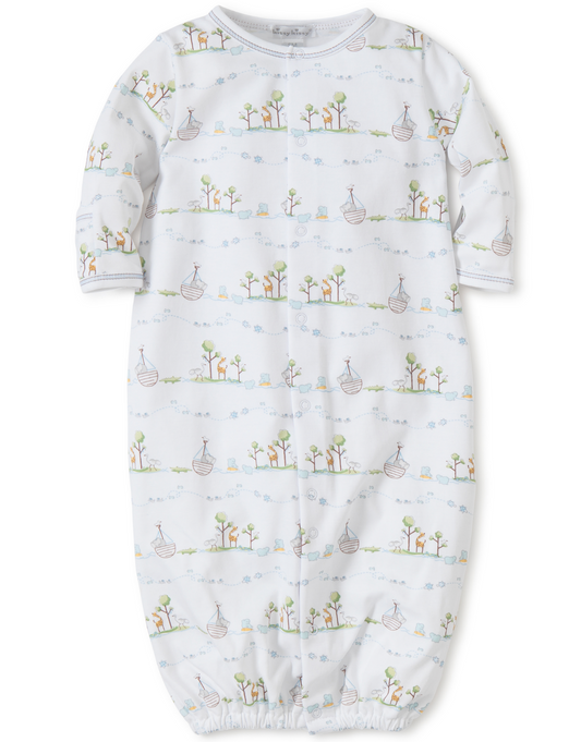 Noah's Print Converter Gown - Pink or Blue