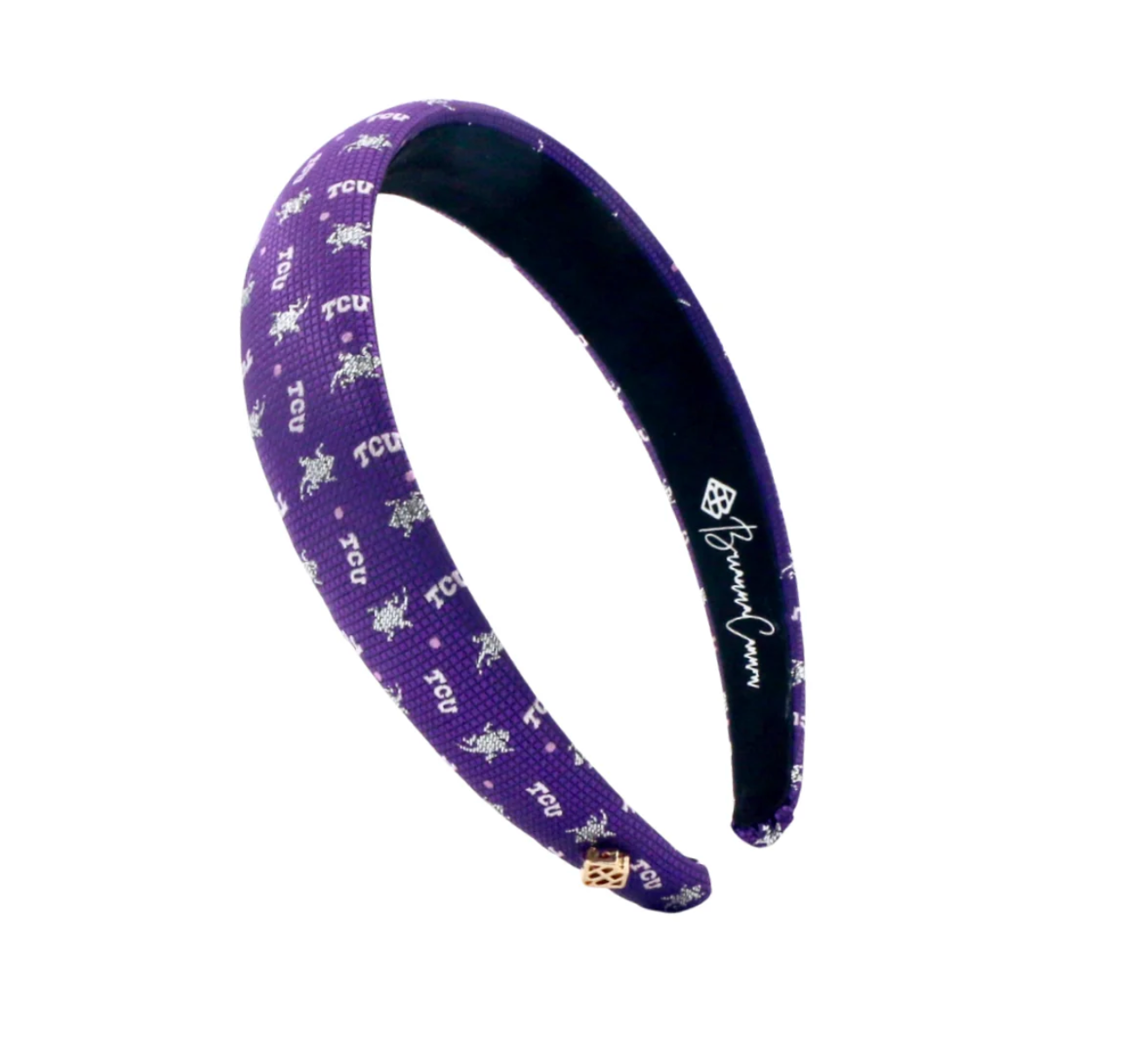 TCU Purple Woven Headband