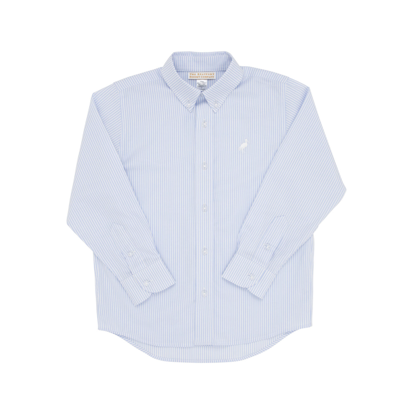 Dean's List Dress Shirt (Oxford) - Buckhead Blue Oxford Stripe