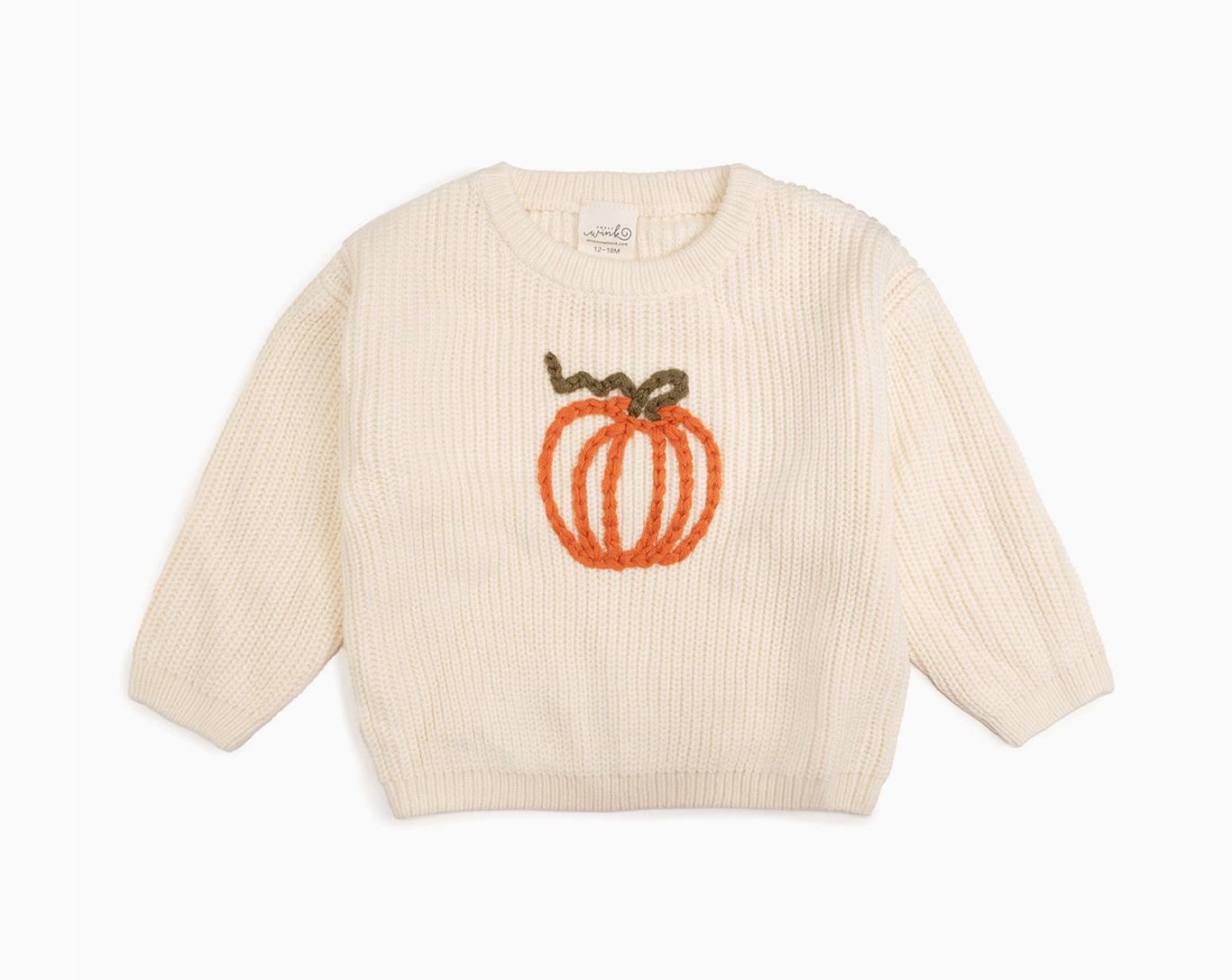 Pumpkin Yarn Knit Sweater