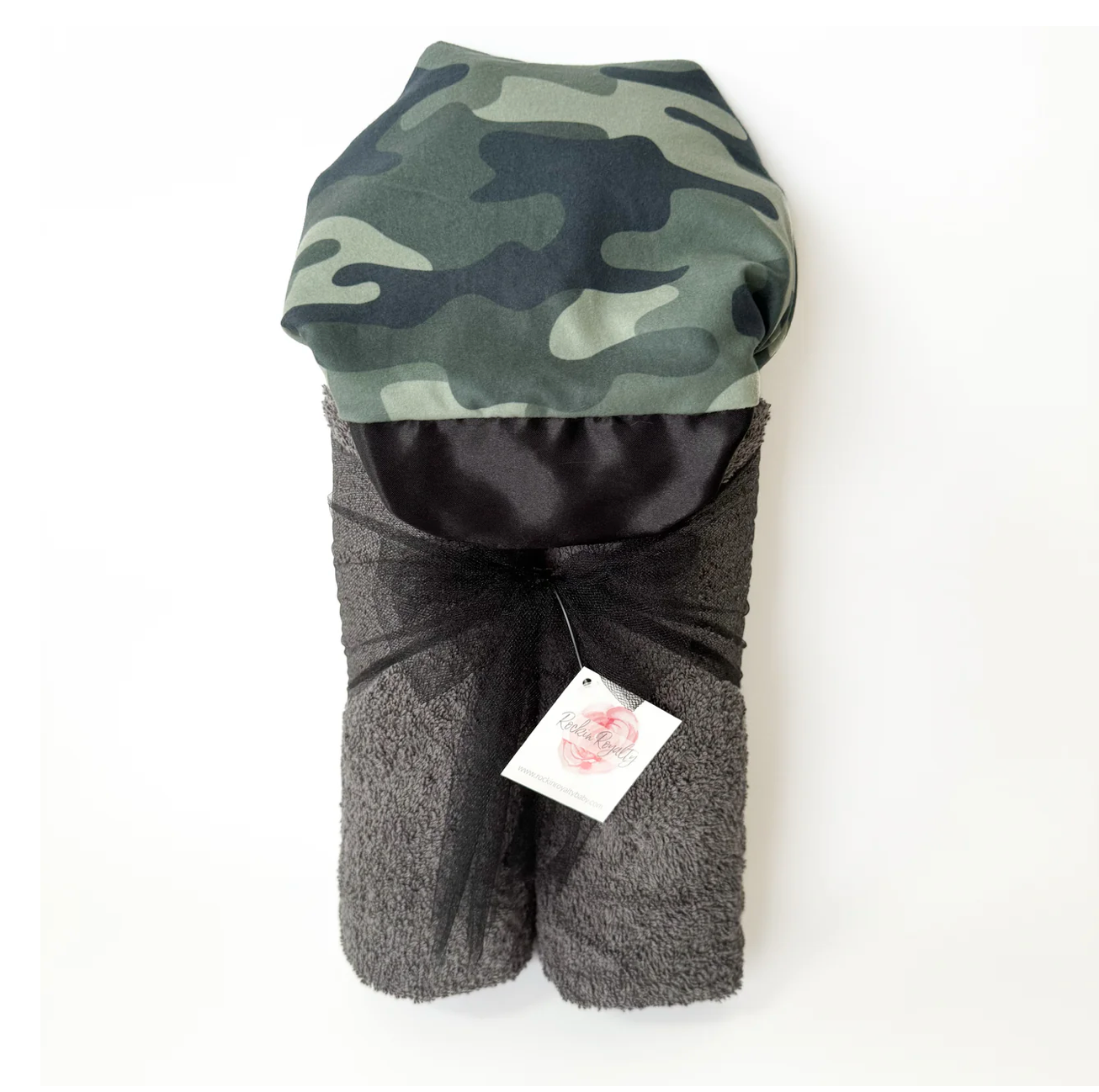 Camo Hooded Towel