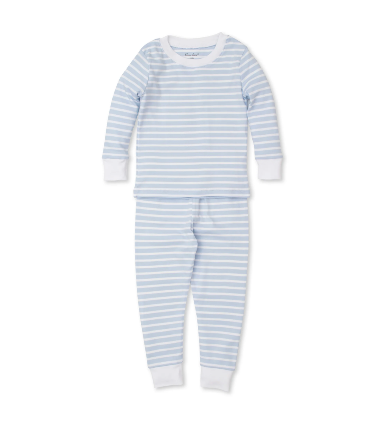 Kissy Kissy Stripes Blue Pajama Set