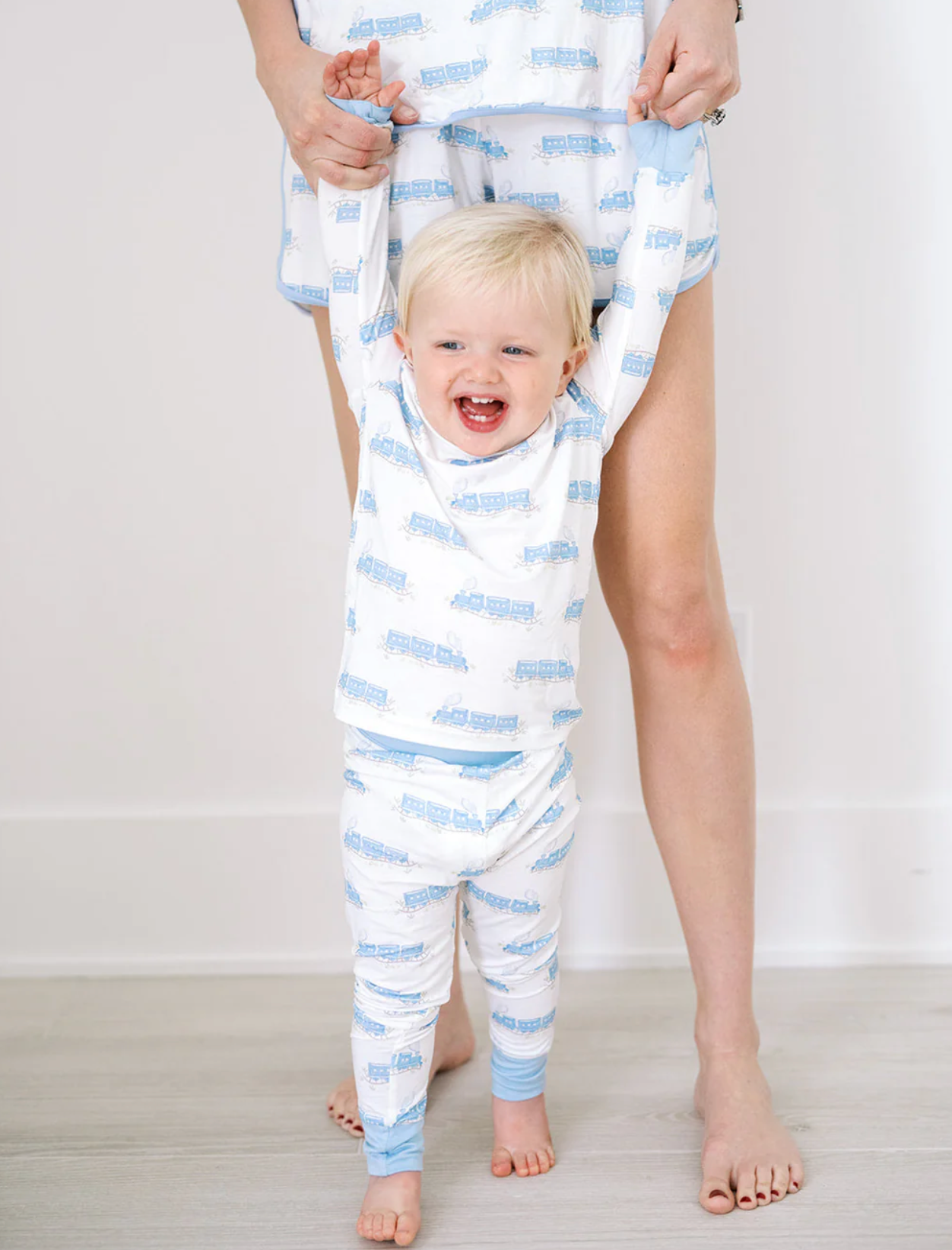 Train 2-Piece Pajamas