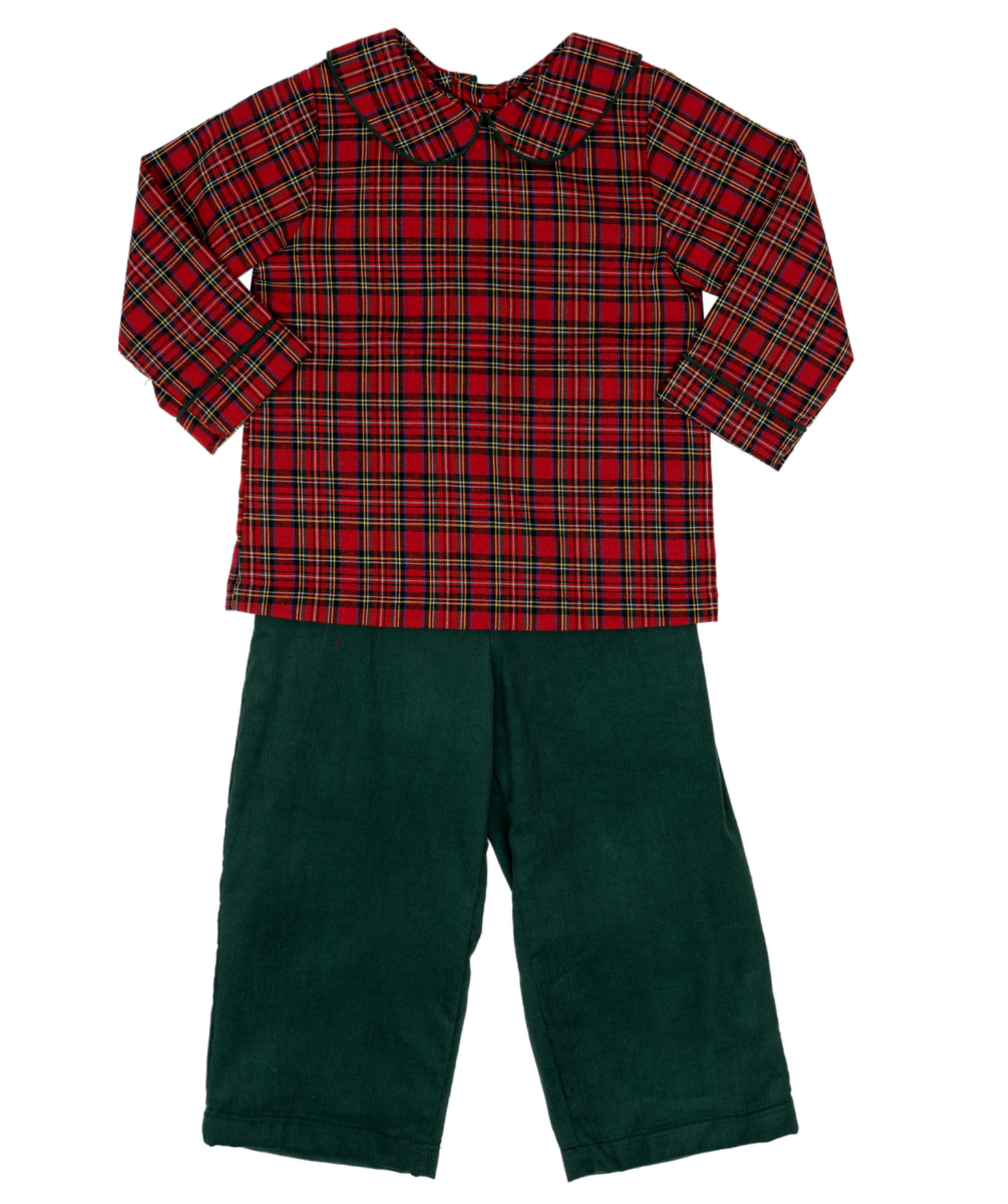 Andrew Red Tartan Pant Set