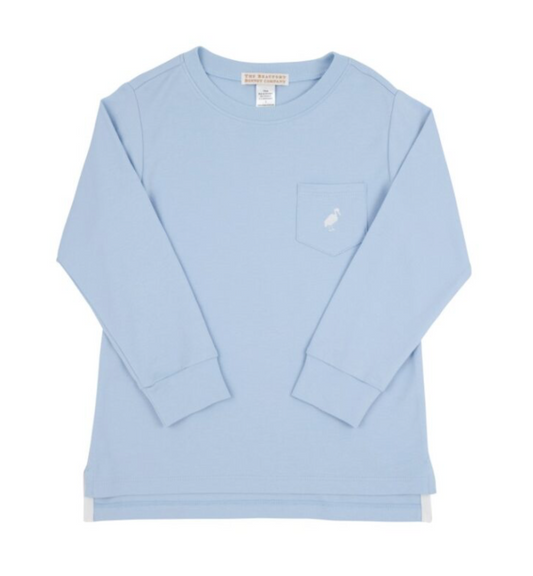 Long Sleeve Carter Crewneck Beale Street Blue