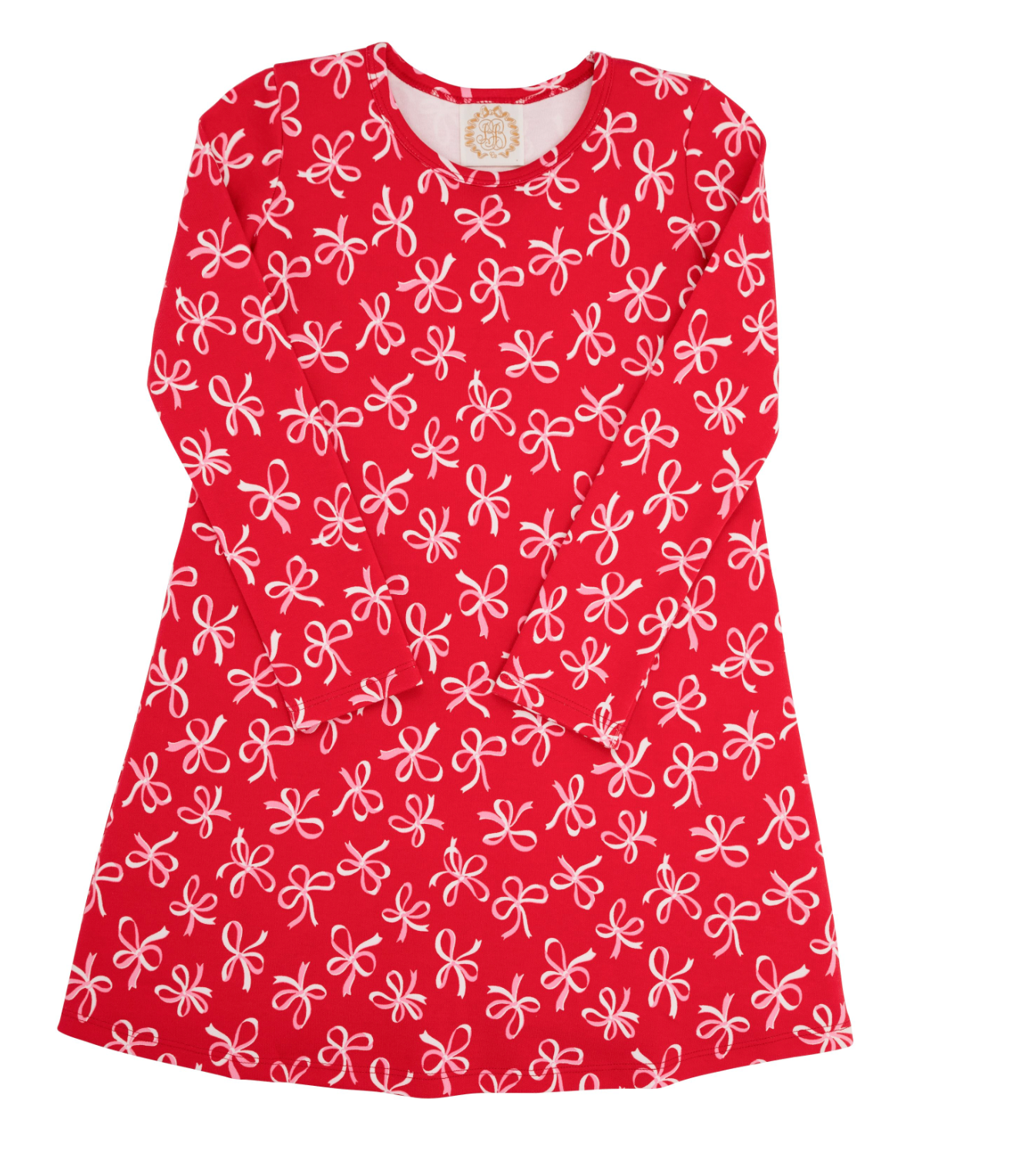 Long Sleeve Polly Play Dress - Bustling Bows