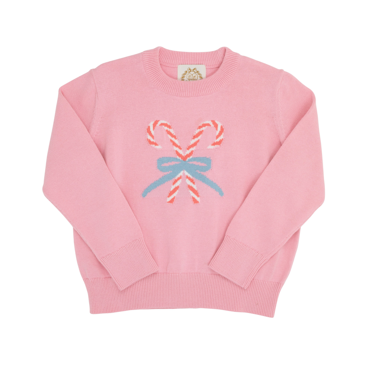 Isabelle's Intarsia Sweater - Hamptons Hot Pink