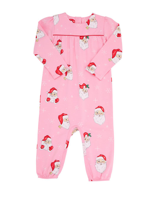 Long Sleeve Penny's Playsuit - Dear Santa