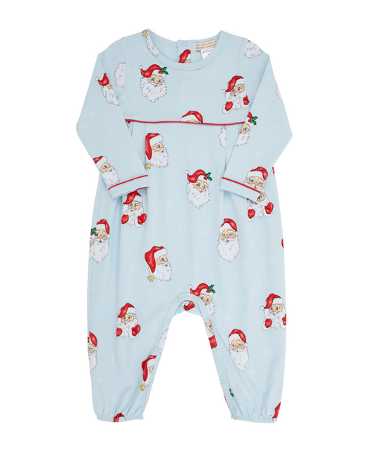 Long Sleeve Bradford Romper - Dear Santa