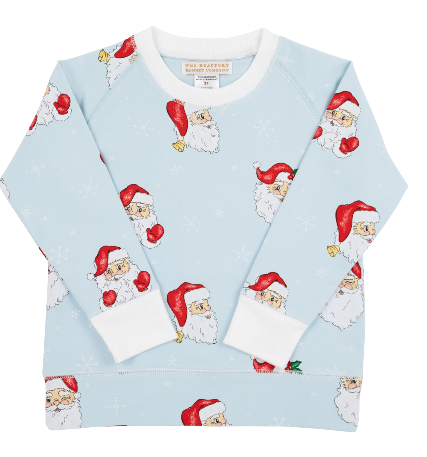 Cassidy Comfy Crewneck (Unisex) - Dear Santa Blue