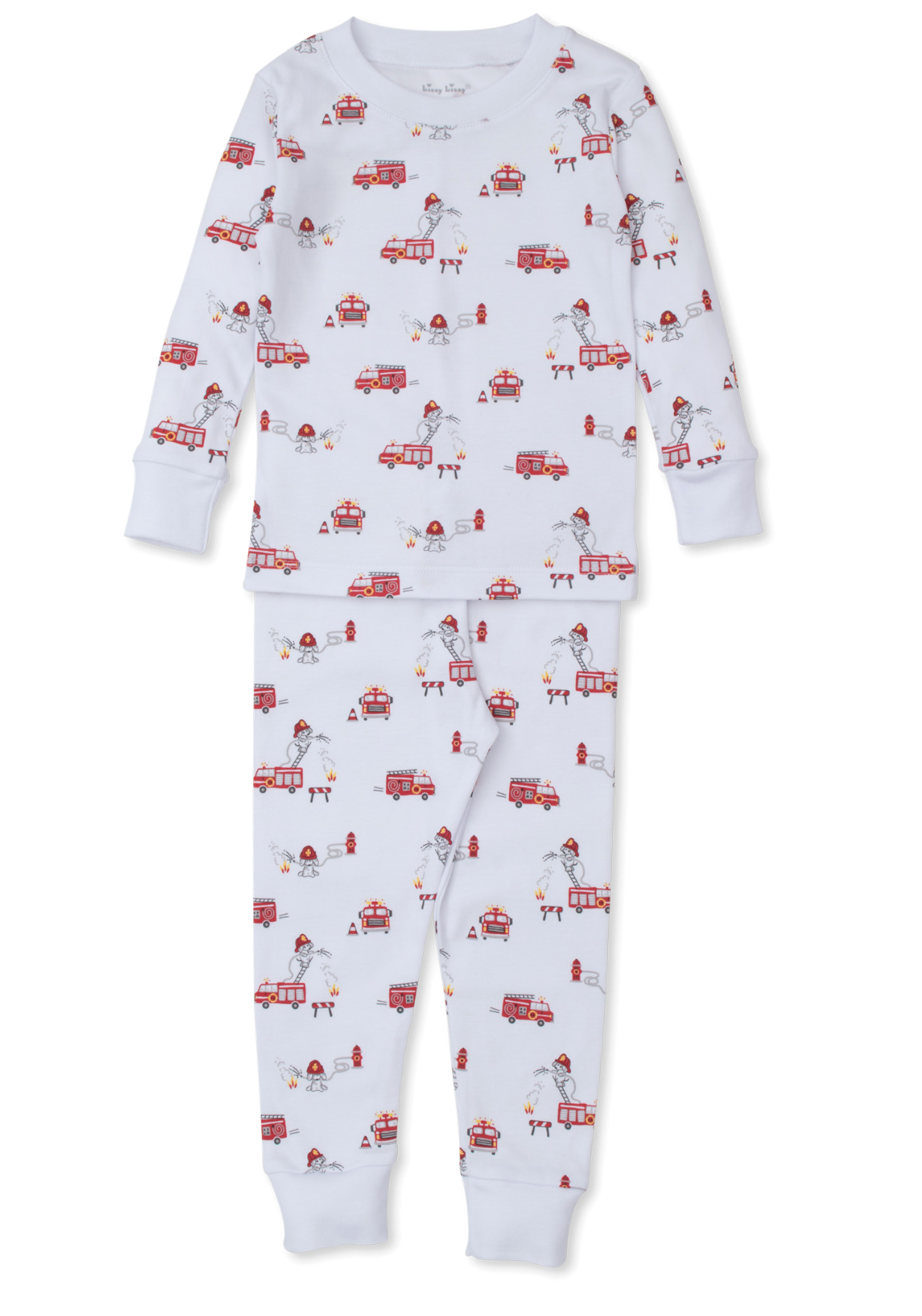 Kissy Kissy Firetruck Pajama Set