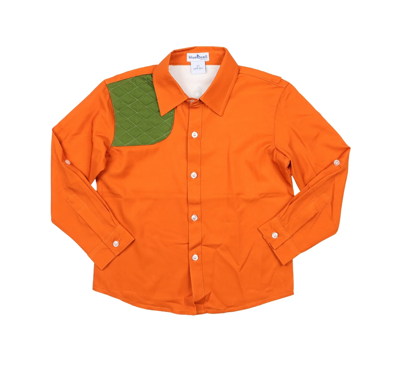 Blaze Orange and Green Long Sleeve