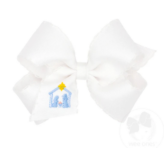 Small Nativity Scene Bow