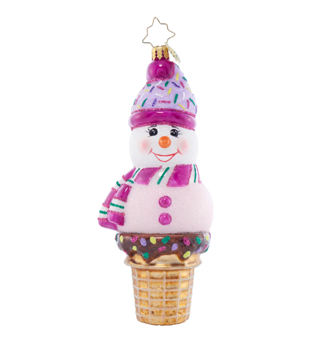 Extra Frosty Scoop Ornament