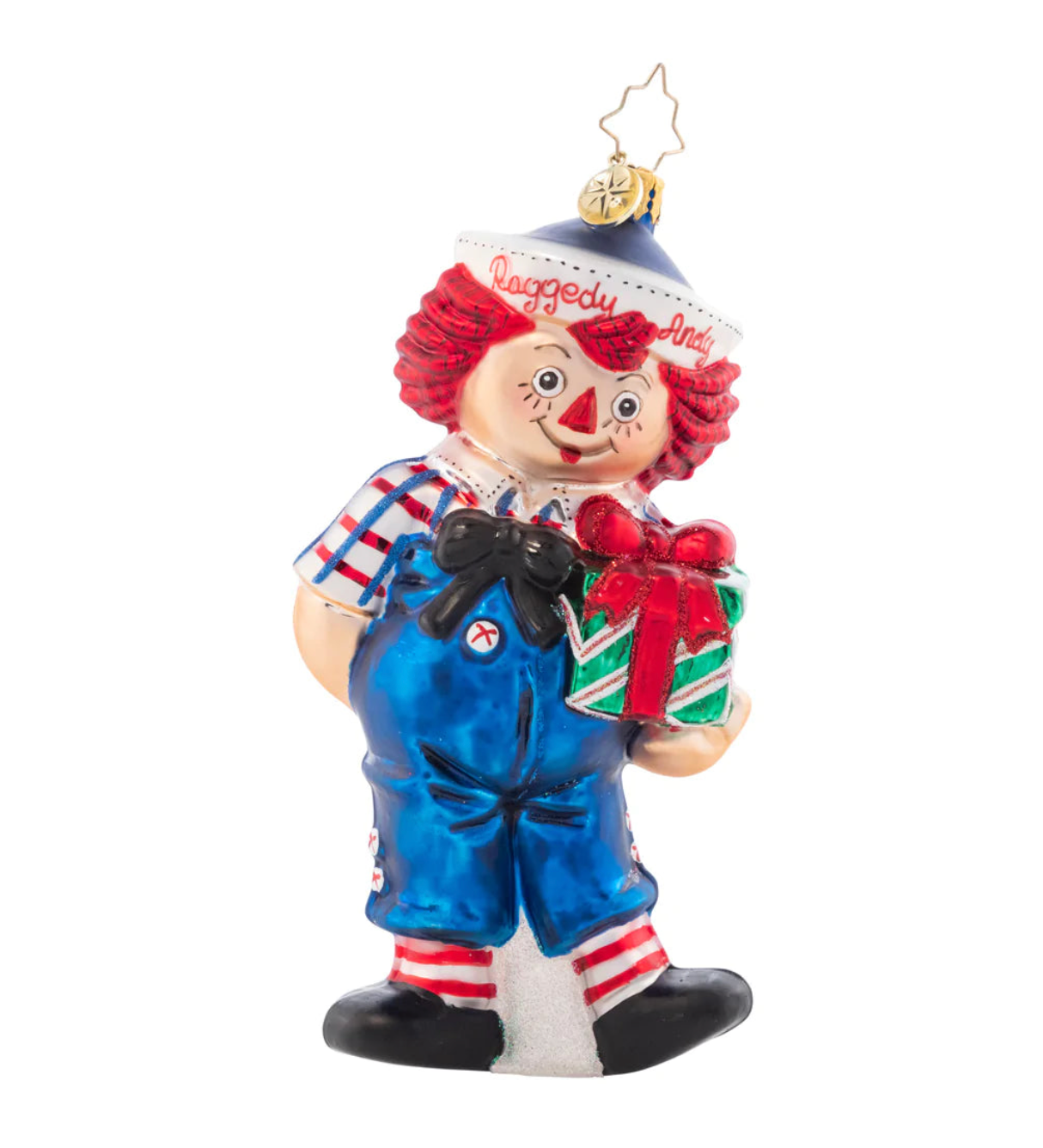 Raggedy Presents Ornament