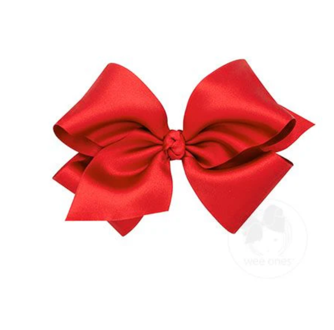 King French Satin Bow-Multiple Options