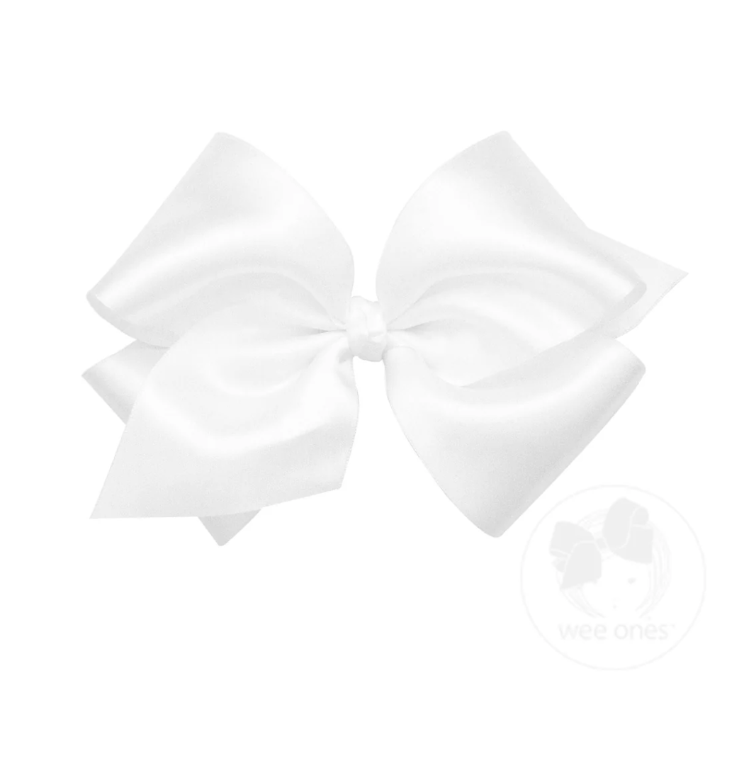 King French Satin Bow-Multiple Options