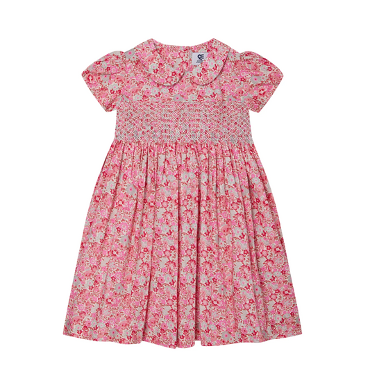 Caley Hand-Smocked Dress