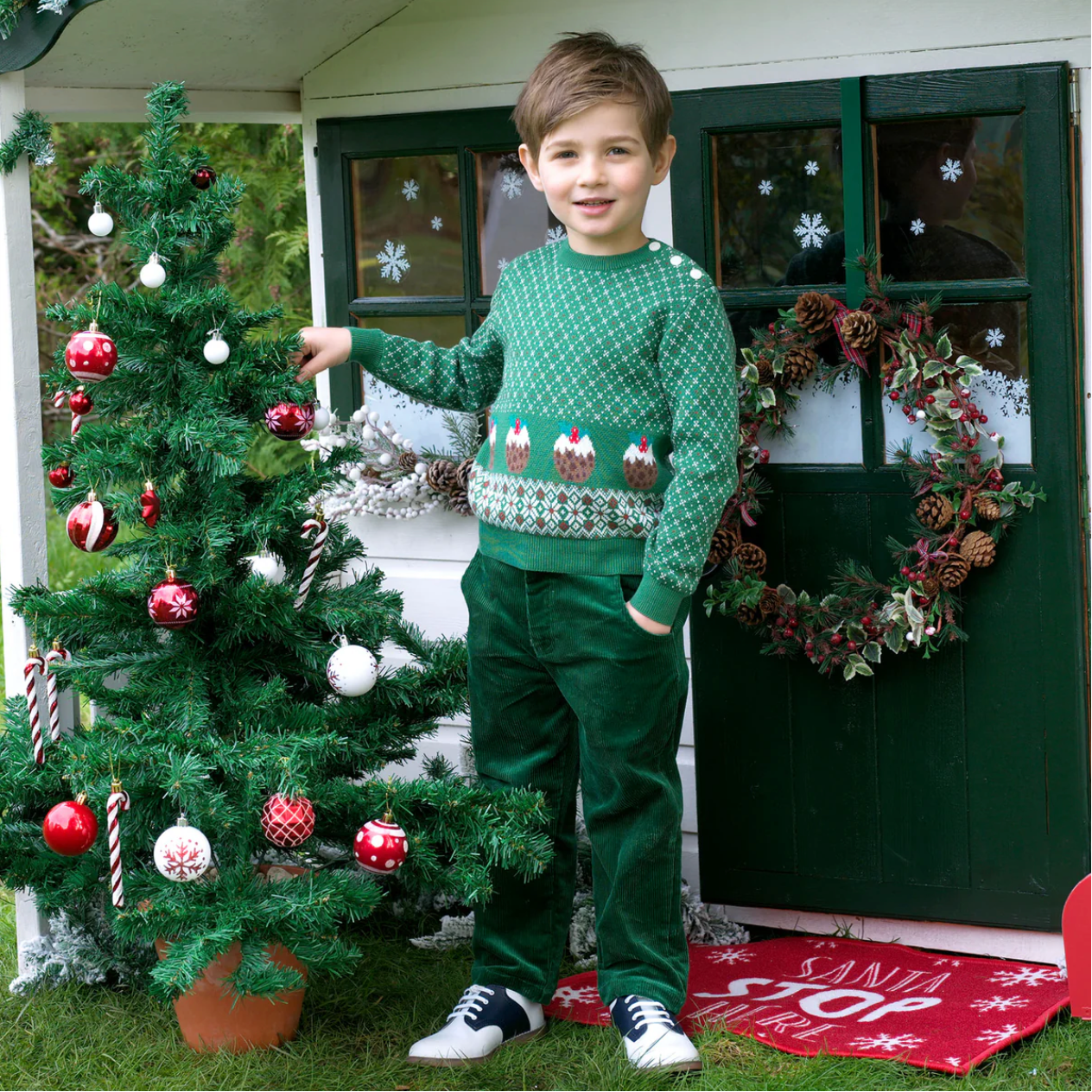 Rachel Riley Christmas Pudding Sweater