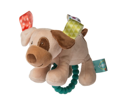 Taggies Buddy Dog Teether Rattle