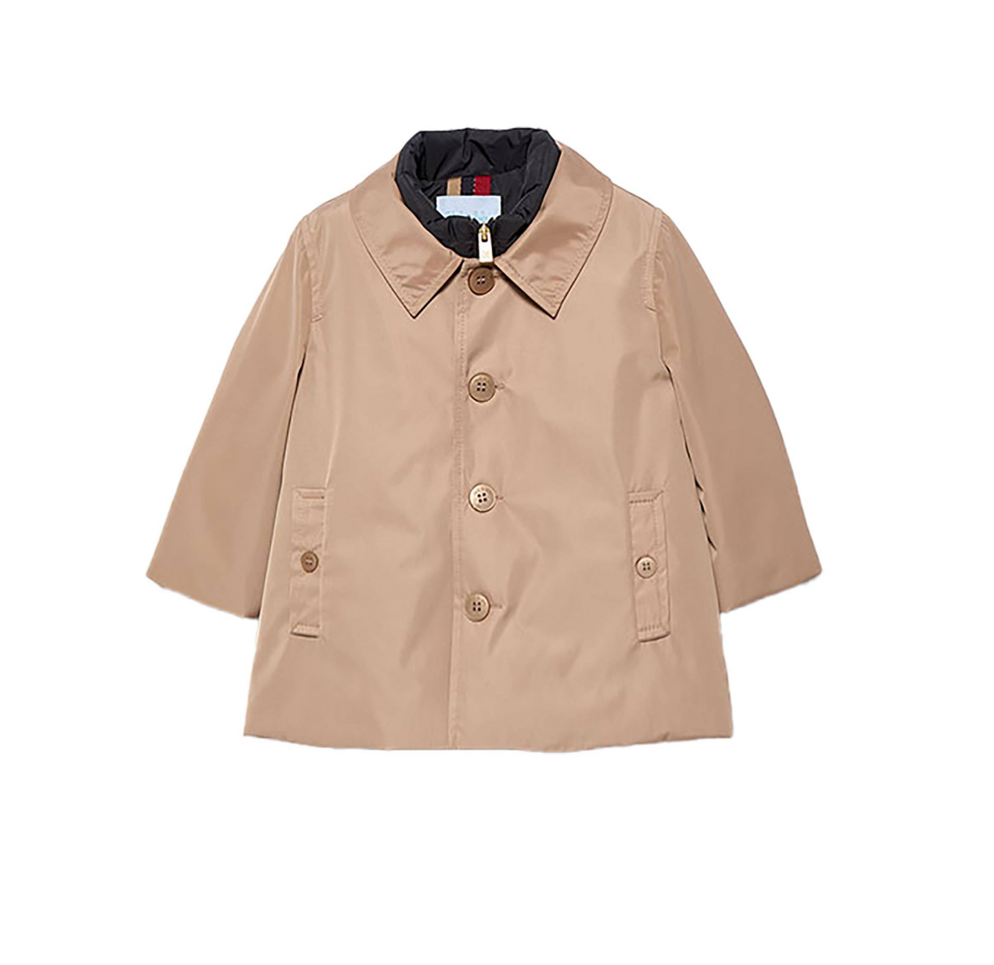 Abel and Lula Baby Trench Coat with Interior Vest