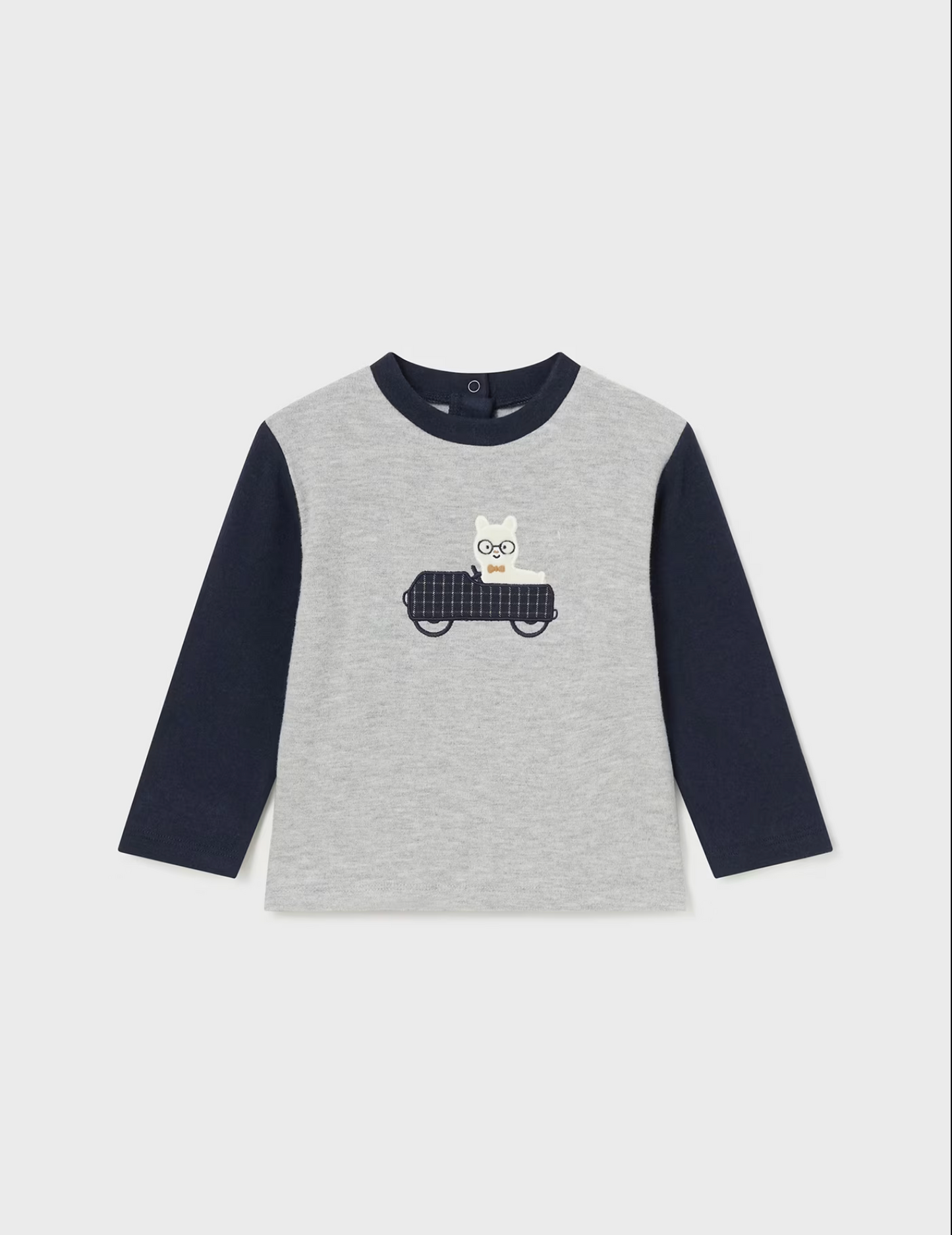 Mayoral Baby Boy Elbow Patch Long Sleeve