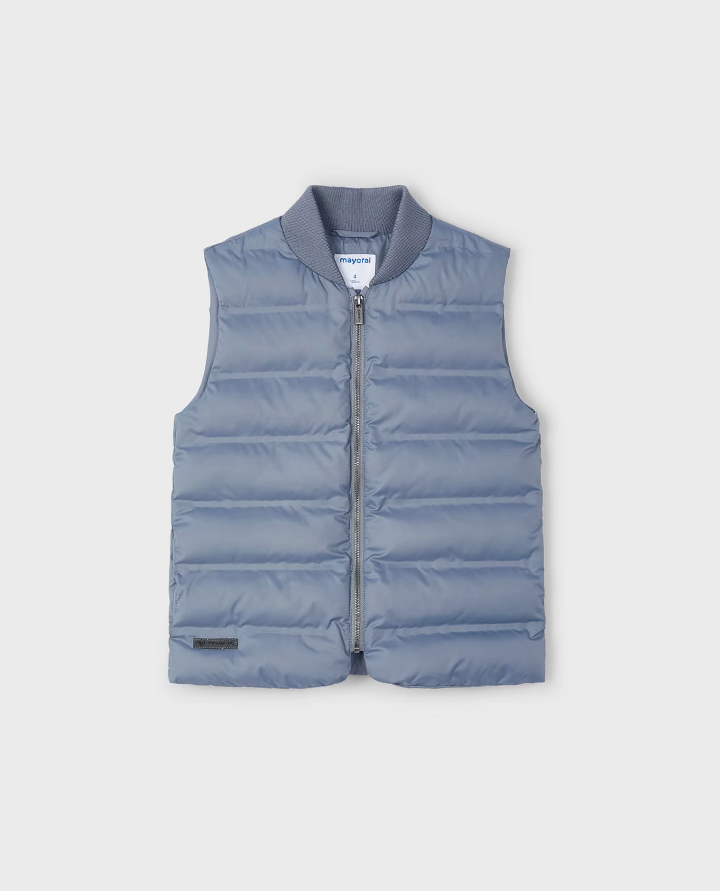 Mayoral Boys Quilted Vest-Cloudy