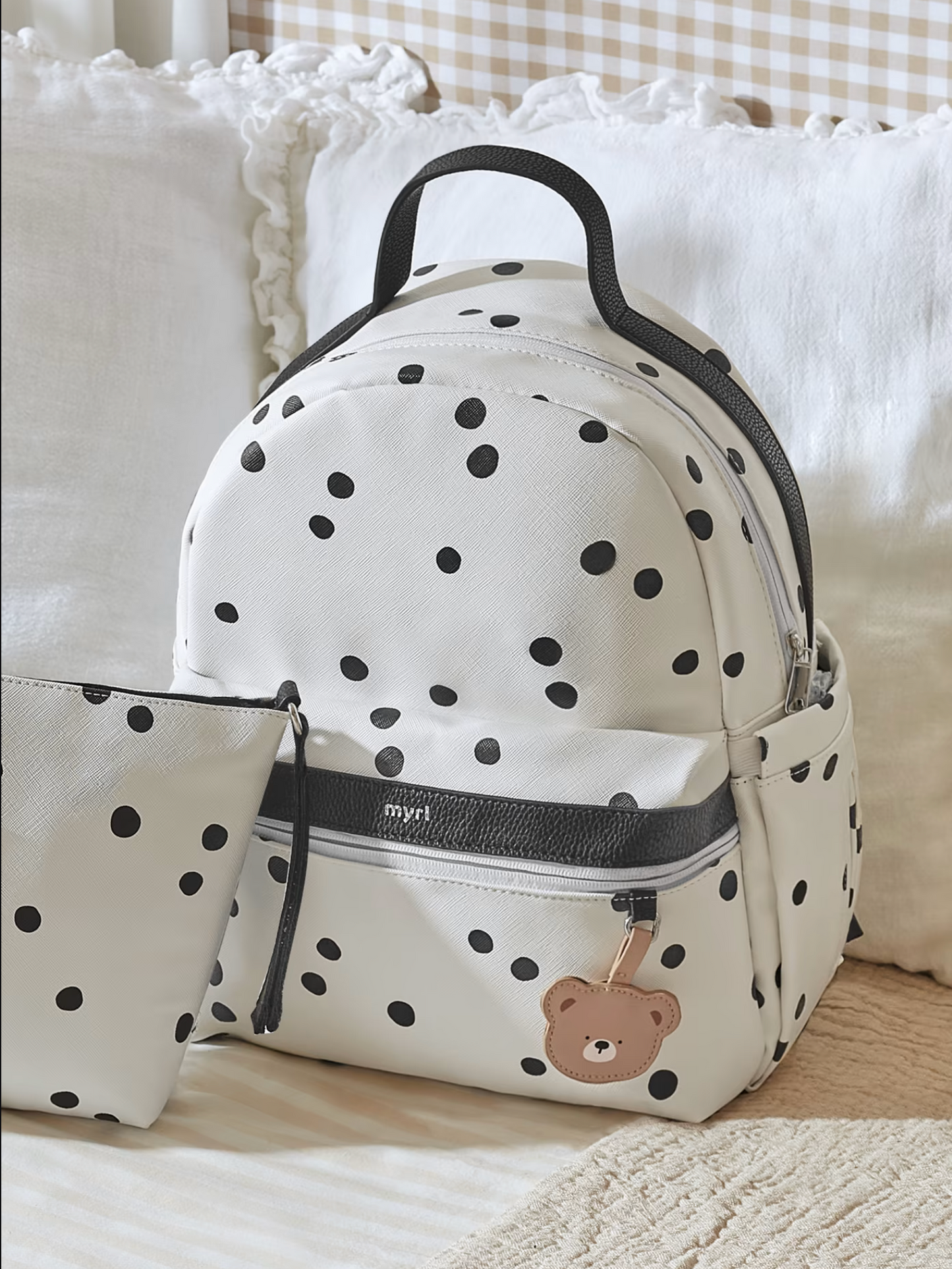 Mayoral Baby Print Backpack